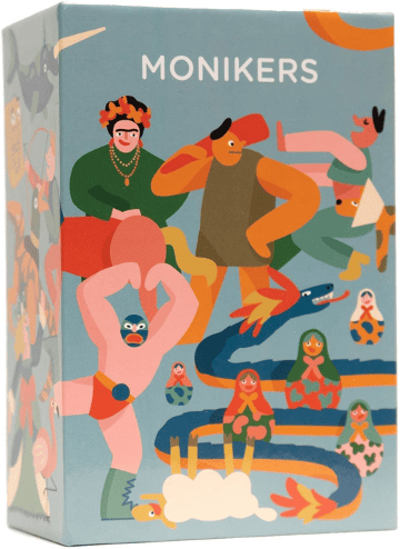 monikers game box - team building board games