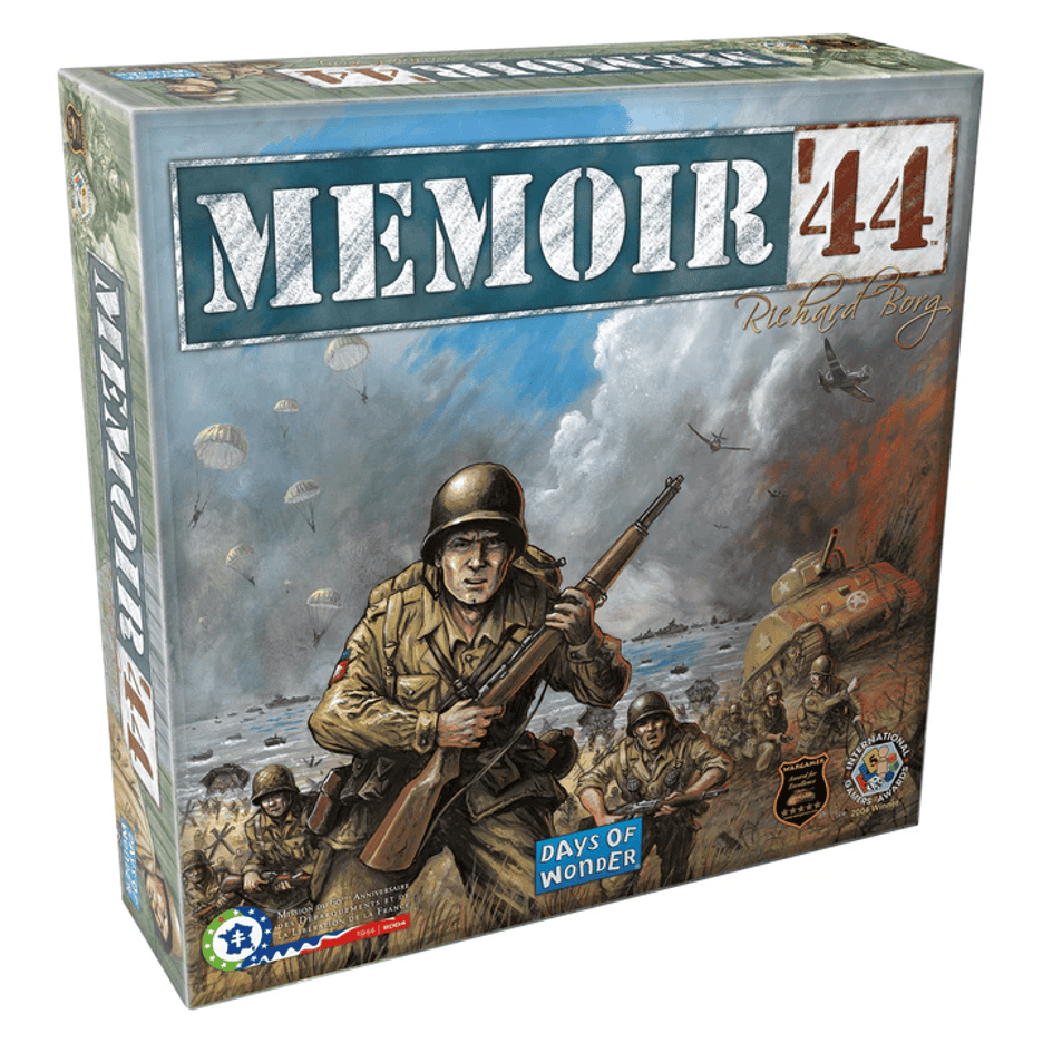 Memoir '44 game box - 8 player board games