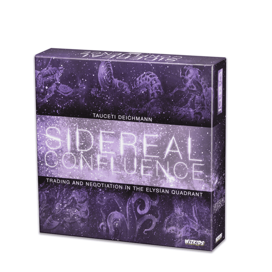 Sidereal Confluence game box - best board games for 8 players