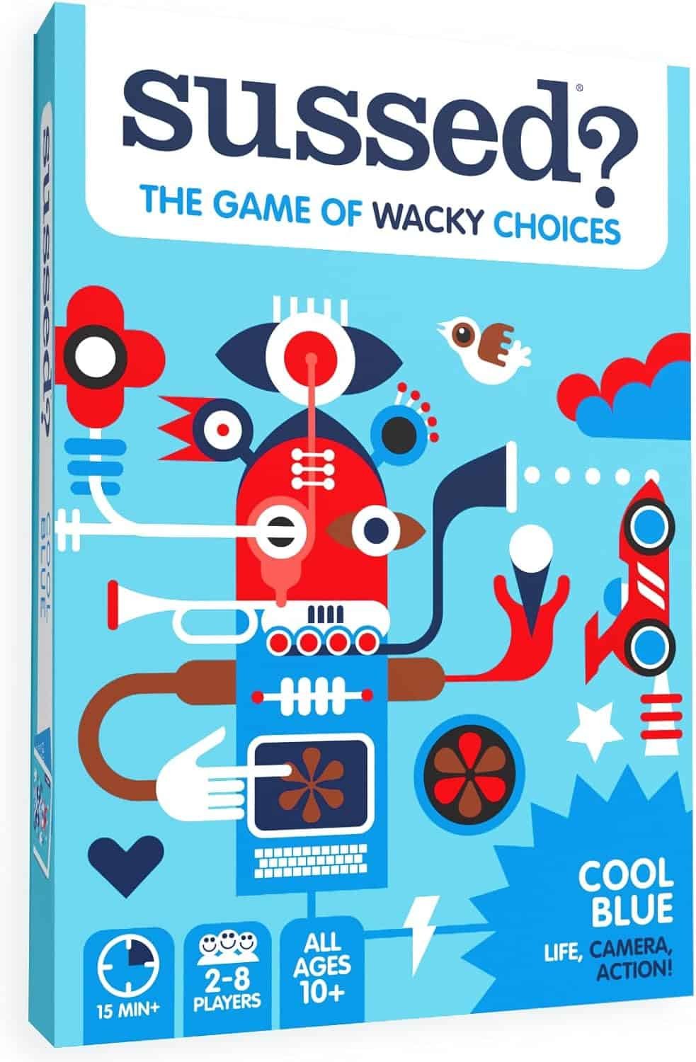 Sussed: Cool Blue Deck - fun travel games for kids