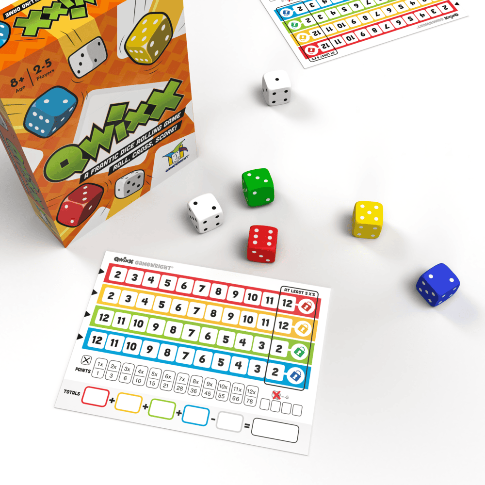 Quixx Game  - best travel games for kids