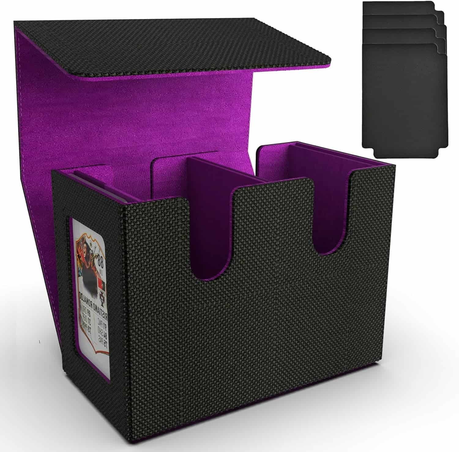 Faux Leather Commander Duo Deck Box