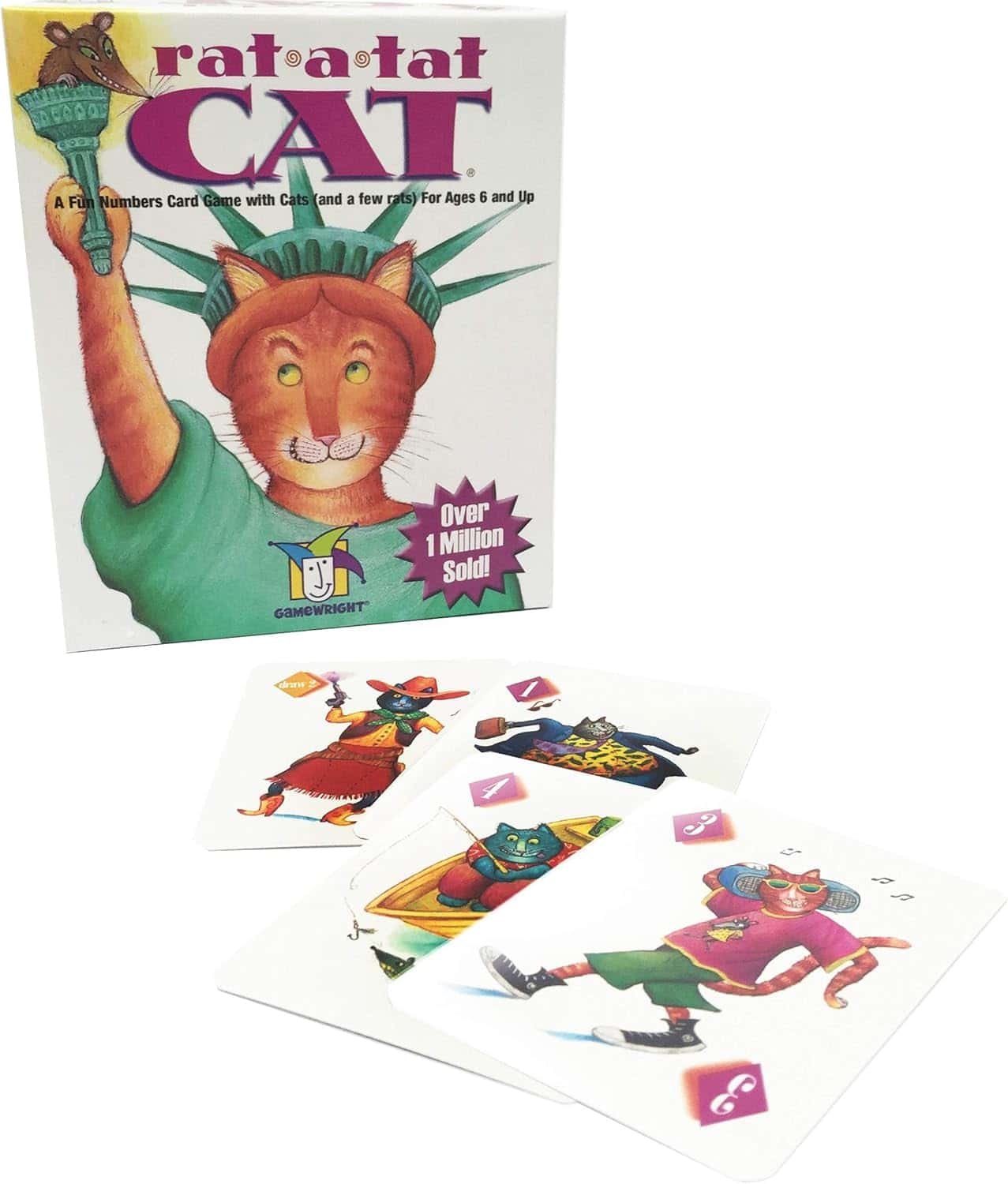 Rat-a-Tat-Cat - travel games for kids