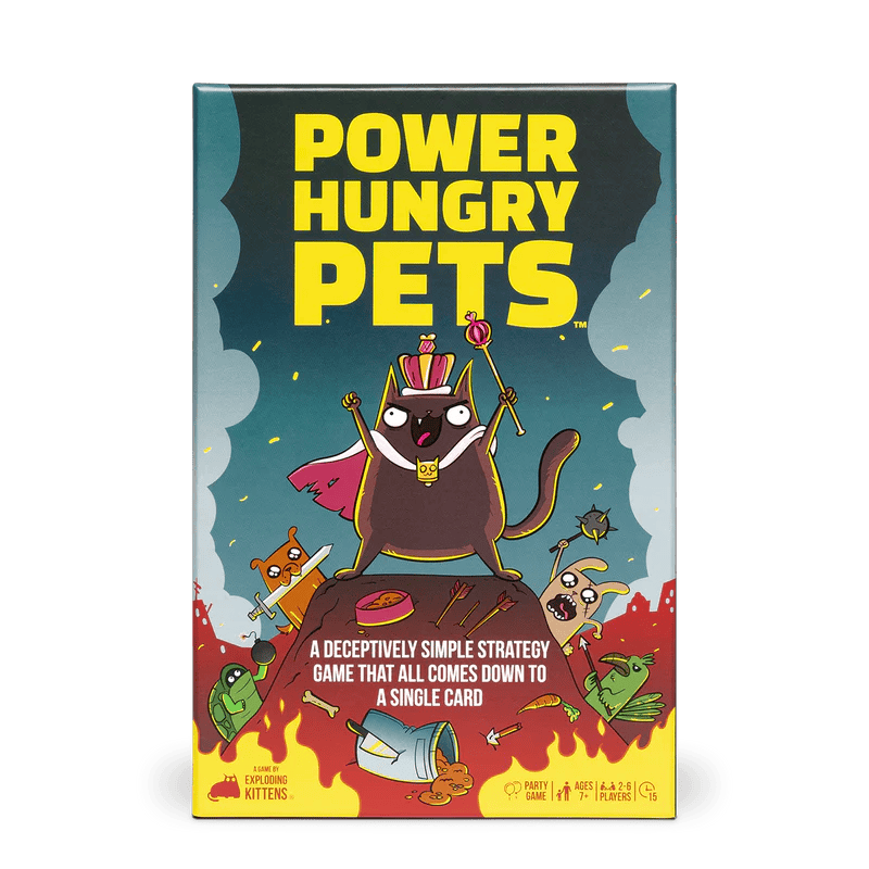 Power Hungry Pets - best board games target