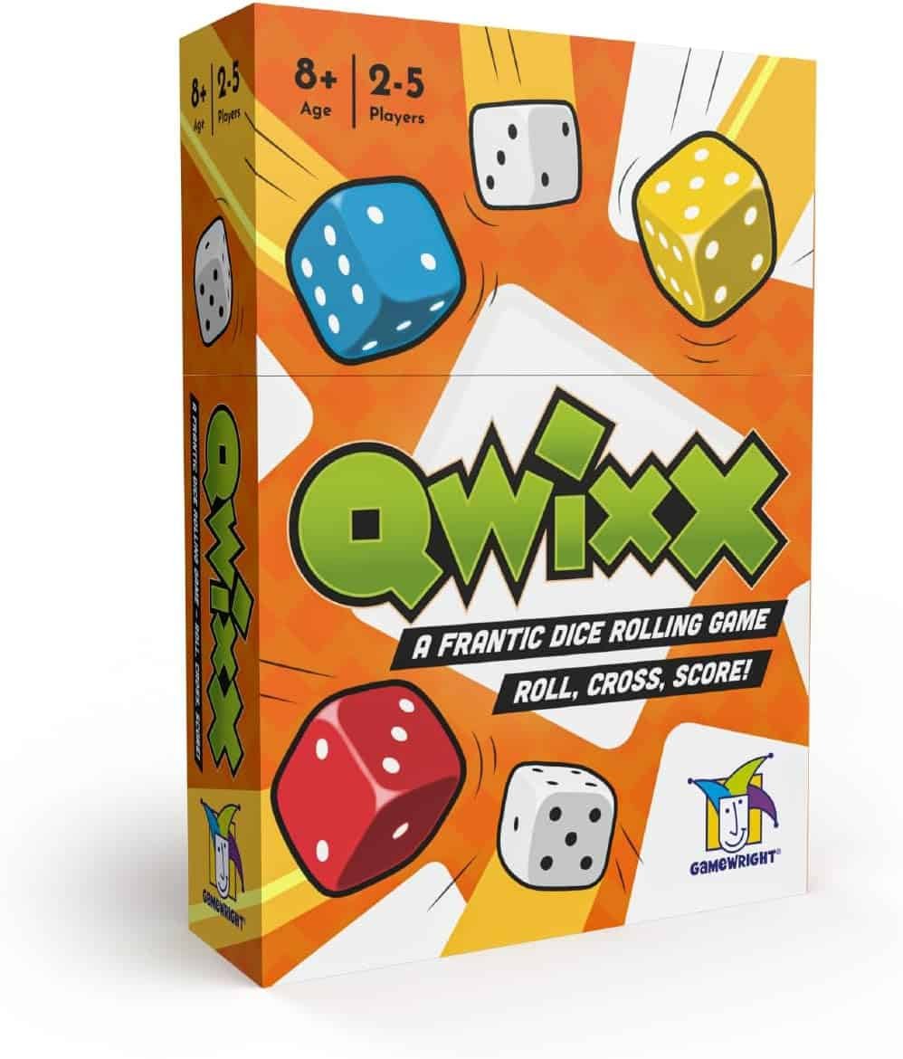 Qwixx Game - family games like bingo