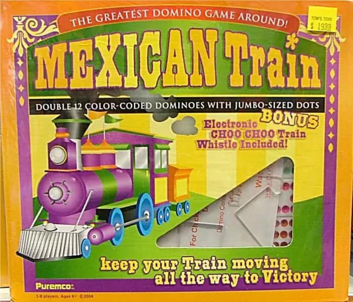 Mexican Train Game - Vintage Board Games