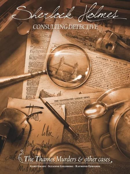 Sherlock Holmes’ Consulting Detective Game - vintage board games list