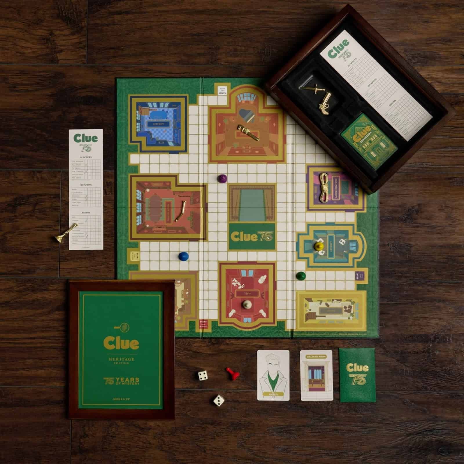 Clue Game - classic board games list