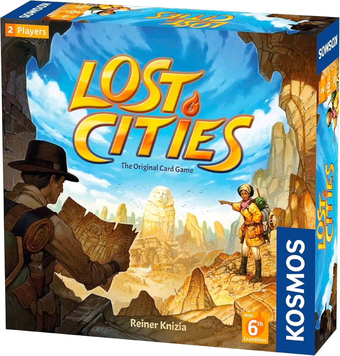 Lost Cities Card Game - best travel card games
