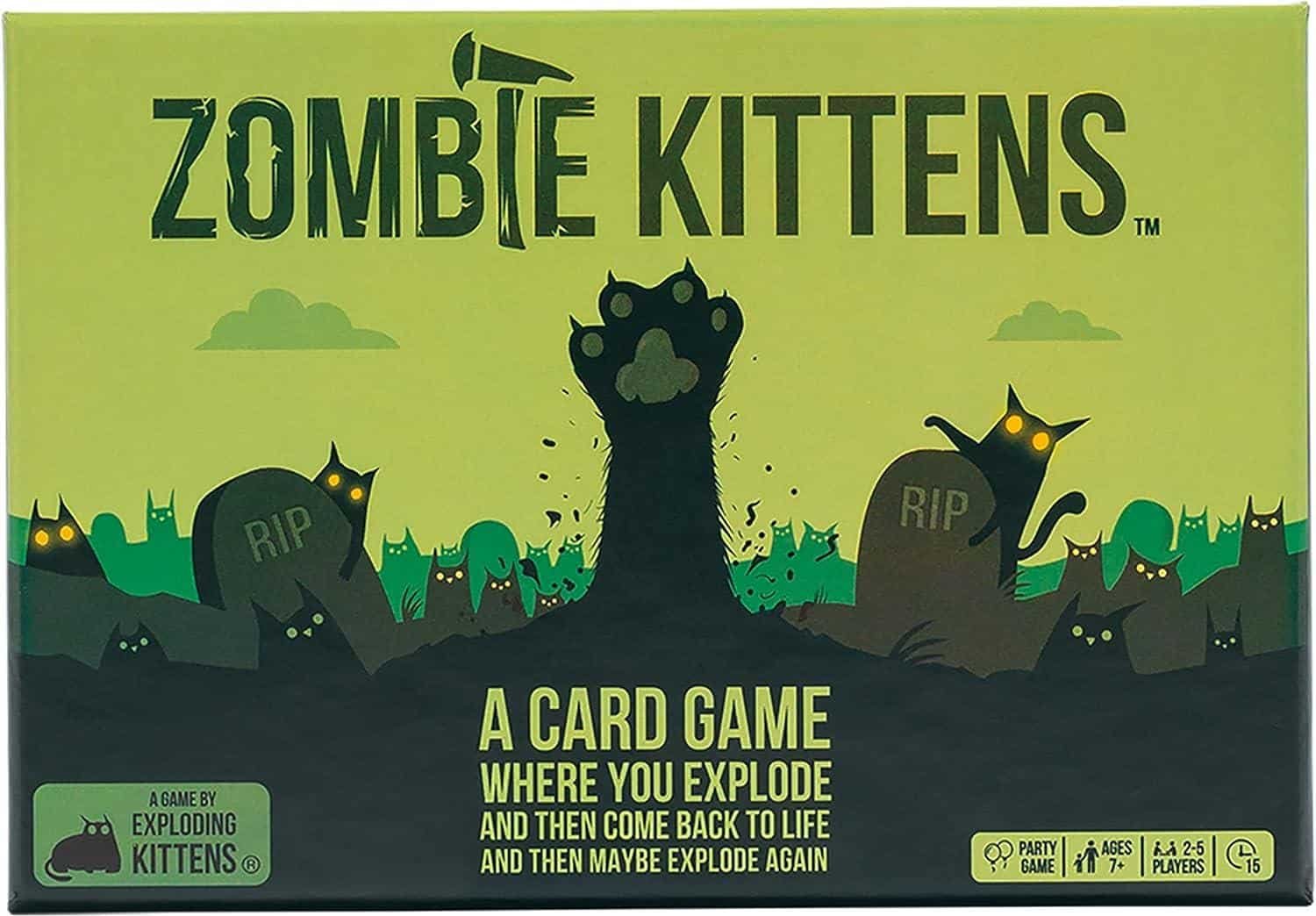 Zombie Kittens Game - kids card games