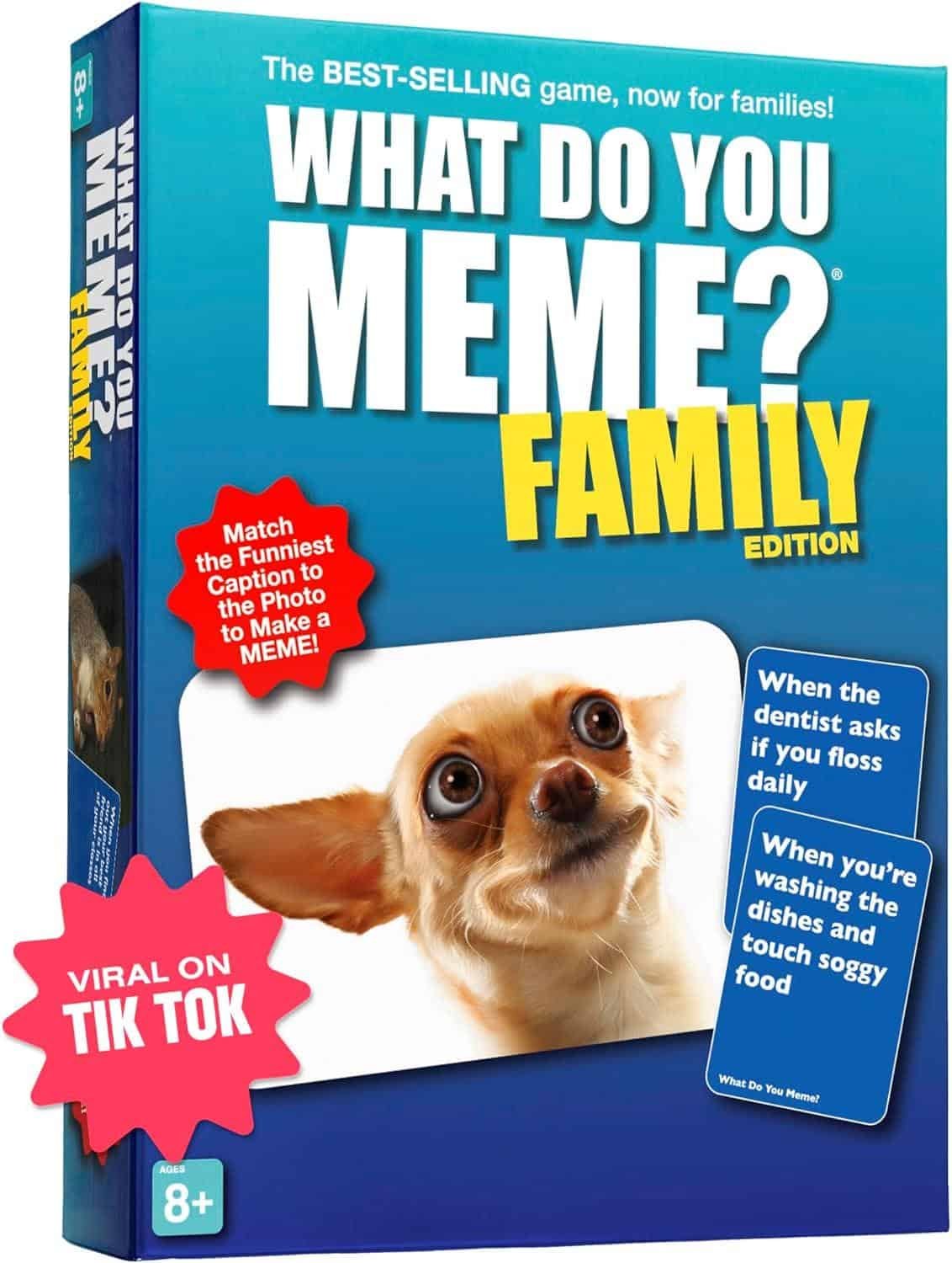 What Do You Meme? Family Edition GAme - card games for kids