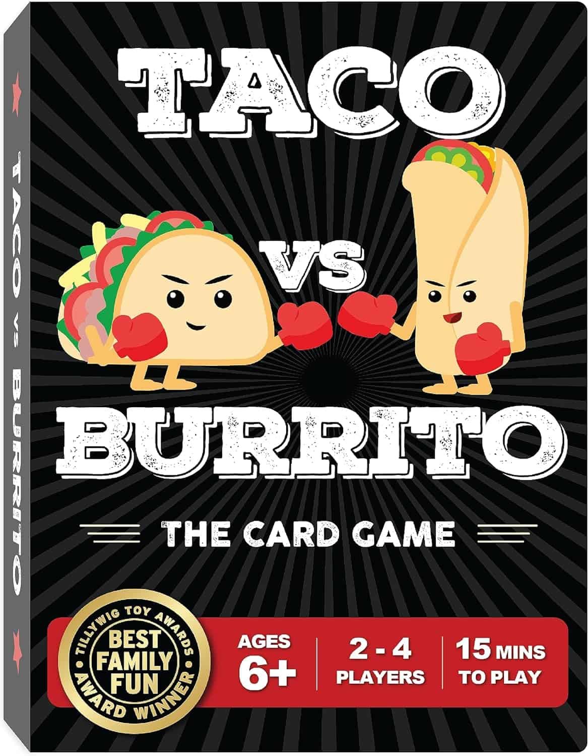 Taco Vs Burrito Game - popular card games for adults