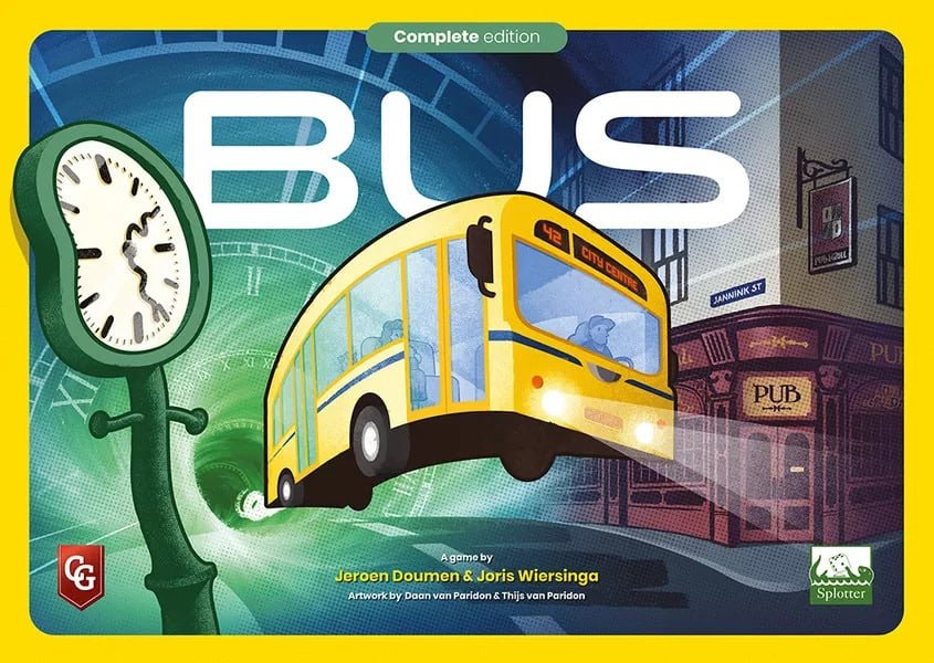 Bus Game - popular classic board games