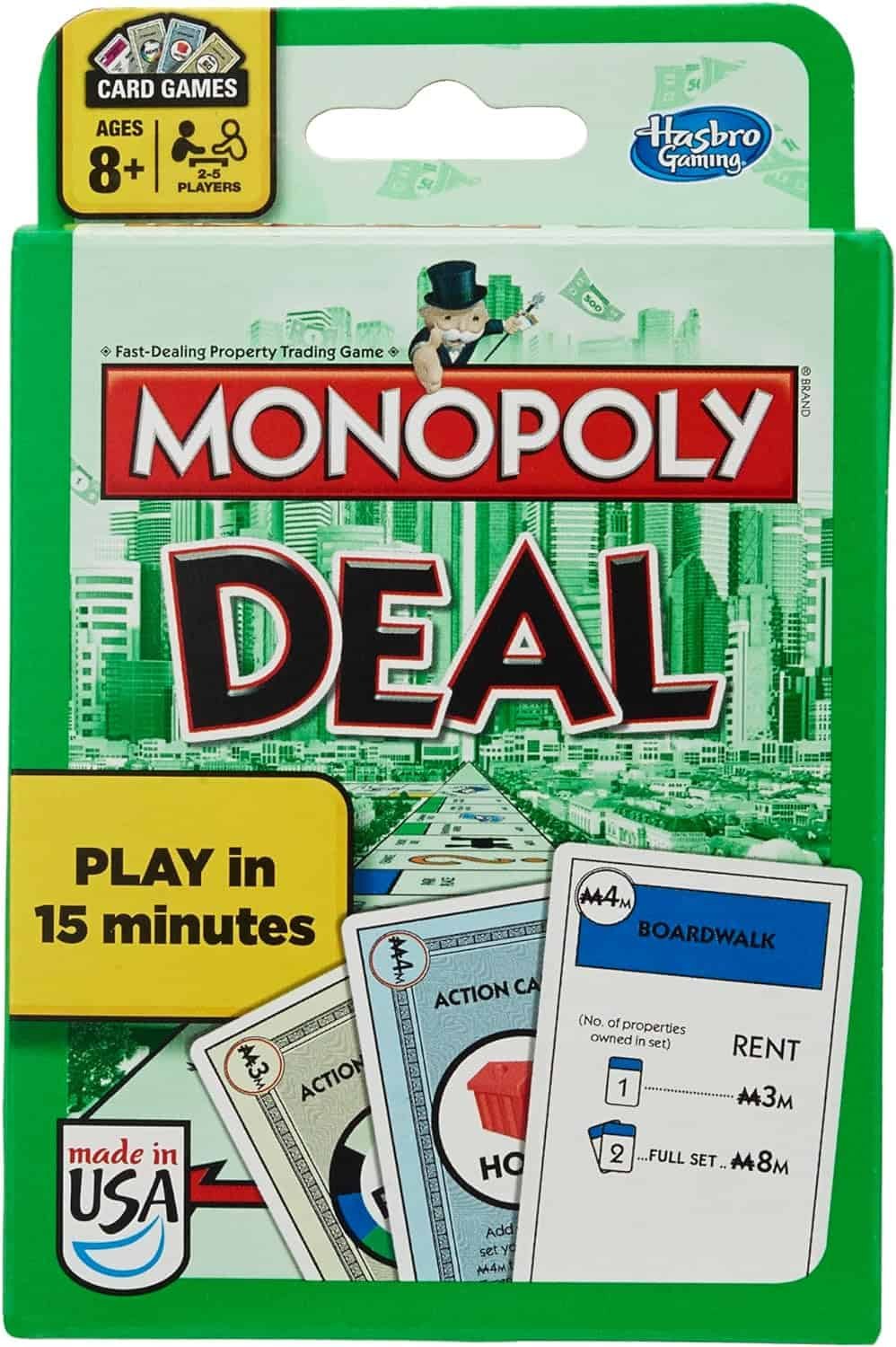 Monopoly Deal Game - most popular card games