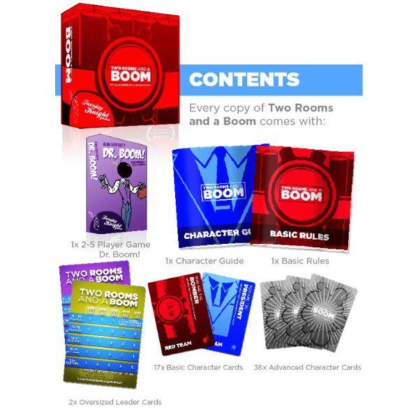 Two Rooms and a Boom Game