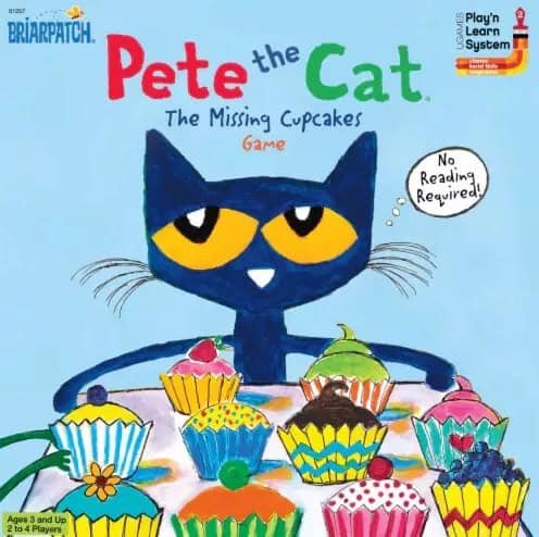 Pete the Cat: The Missing Cupcakes Game - fun toddler board games