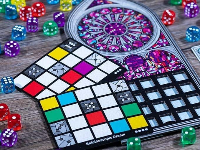sagrada board game set-up