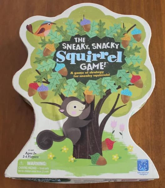 The Sneaky Snacky Squirrel Game - best toddler board games