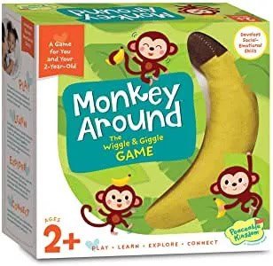 Monkey Around: The Wiggle and Giggle Game - toddler board games