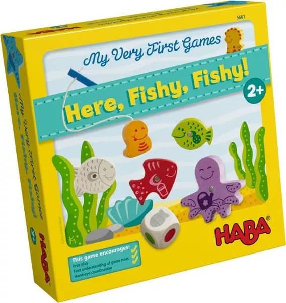 Here, Fishy, Fishy! Game - fun board games for toddlers