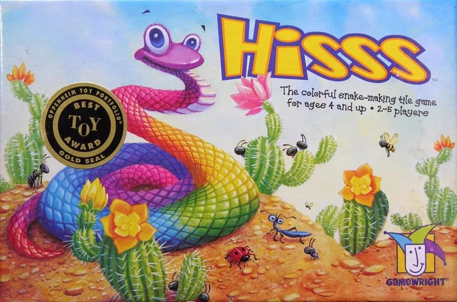 Hisss Game - best board games toddlers