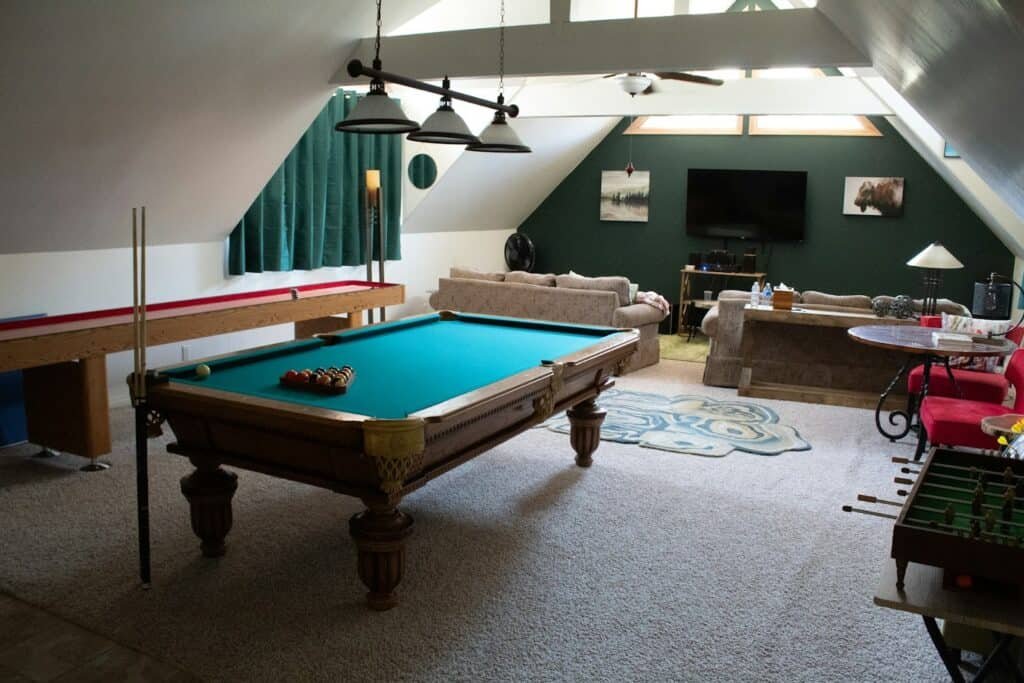 Ways to Create Space for a Game Room