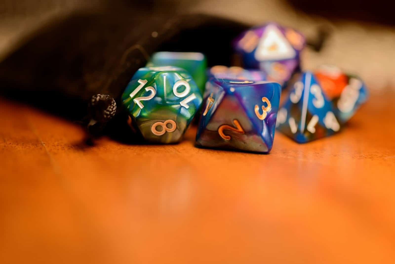 Colorful Dice - basket board game