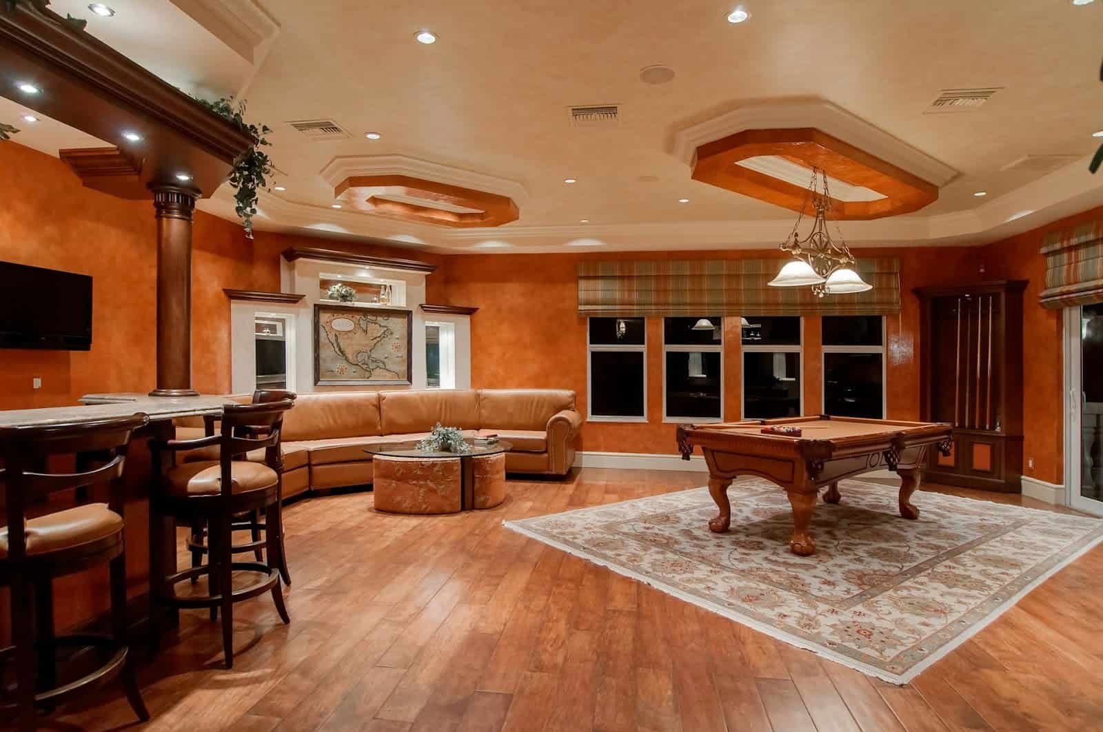 modern board game room ideas