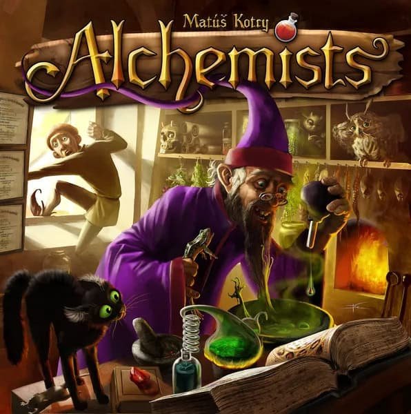 Alchemists Game - deduction board games reviews