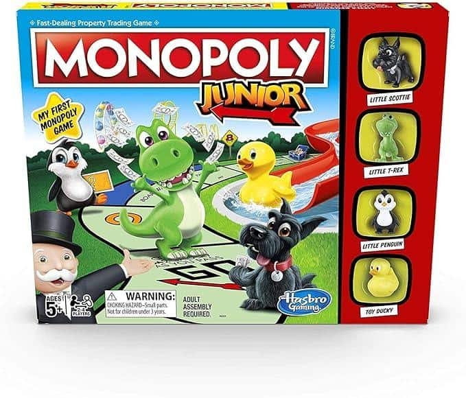 Monopoly Junior Game - board games like monopoly