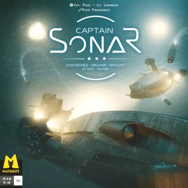 Captain Sonar Game - whiteboard games