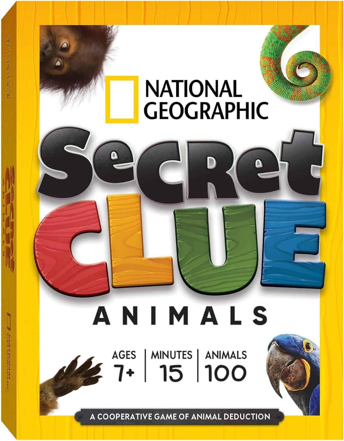 National Geographic: Secret Clue Animals Game