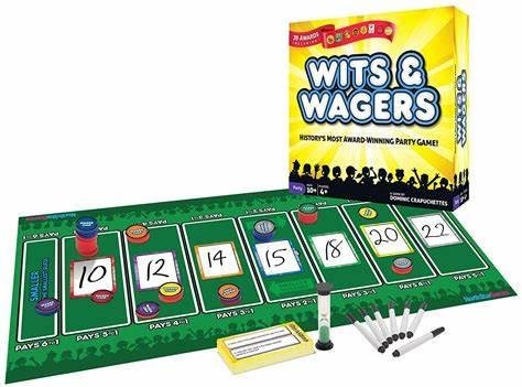 Wits & Wagers Board Game Set-Up 