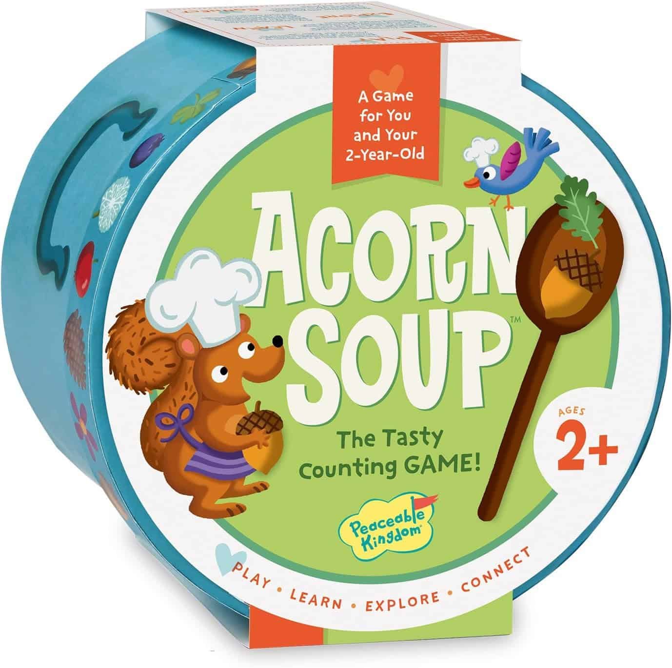 Acorn Soup Game for Preschoolers