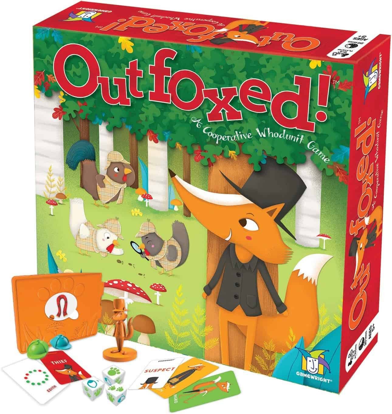 Outfoxed Game - great board games for preschoolers