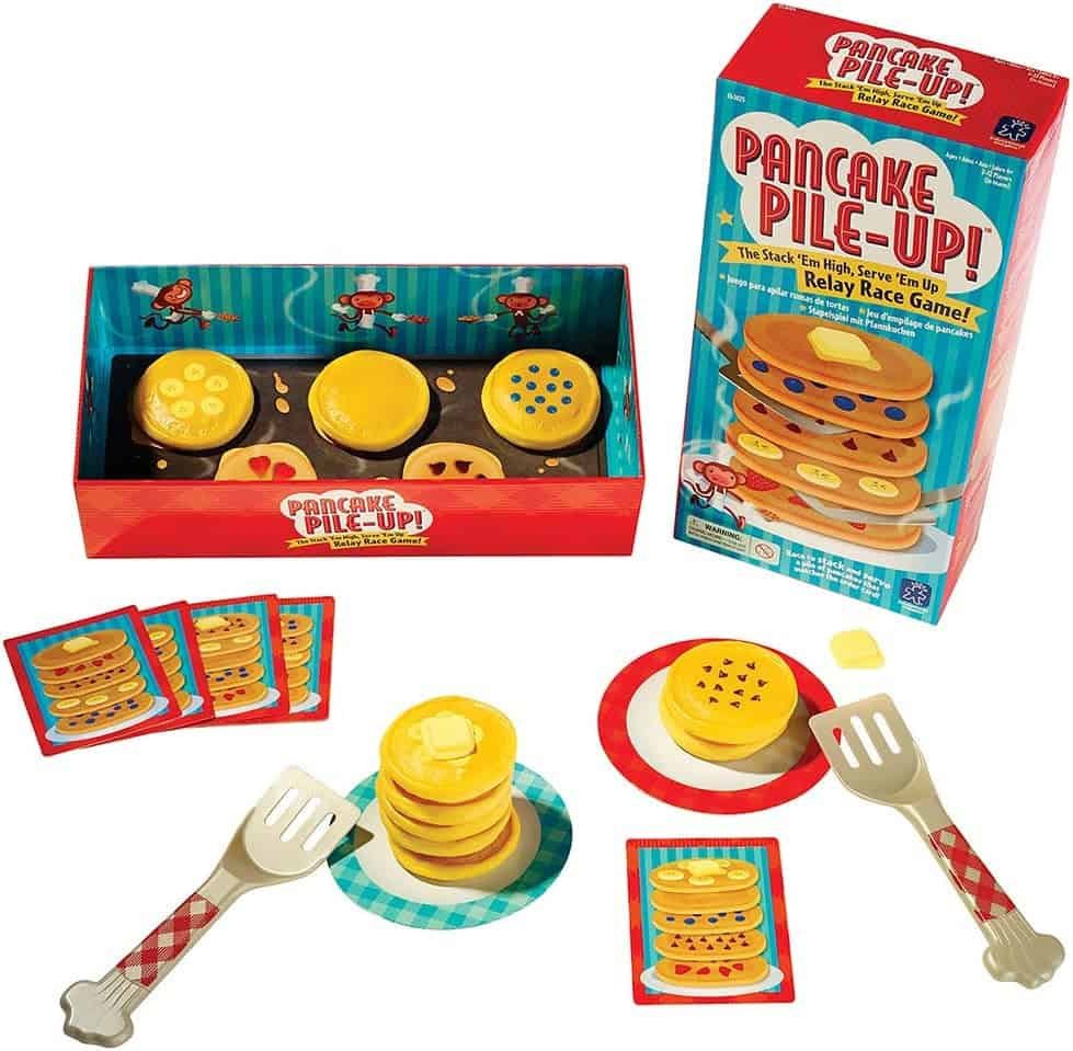 Pancake Pile Up Game - board games for preschoolers