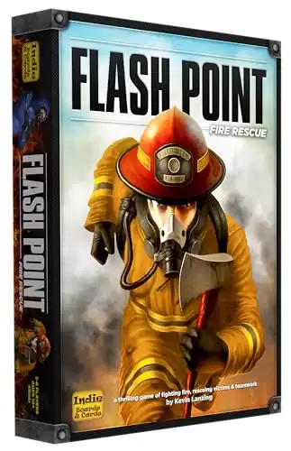 Flash Point: Fire Rescue 2nd Edition A Thrilling Cooperative Board Game For Kids, Teens & Families to Save Lives For 2-6 Players Ages 10+ with 30 Minute Play Time by Indie Boards ...