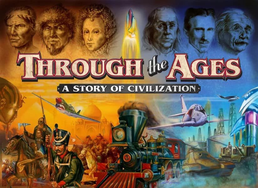 Through the Ages: A Story of Civilization Game - Long Board Games 