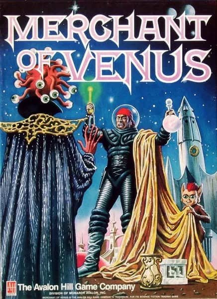 Merchant of Venus Game - print and play board games