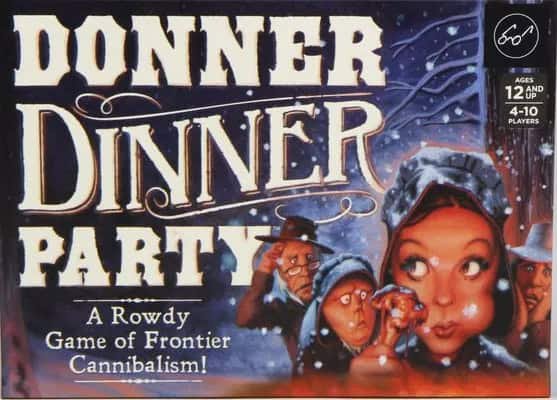 Donner Dinner Party Game - secret hitler type games