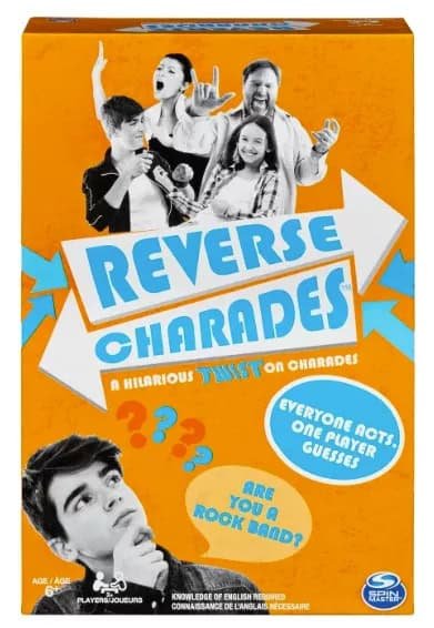 Reverse Charades Game - other games like charades