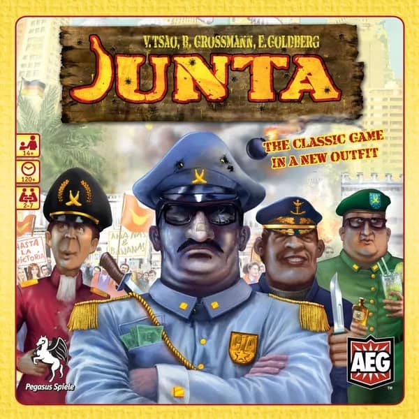 Junta Game - long board games for 2