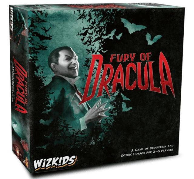 Fury of Dracula Game - best halloween board games