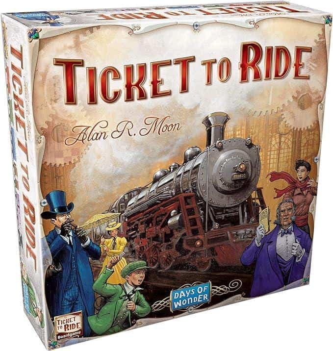 board games like ticket to ride