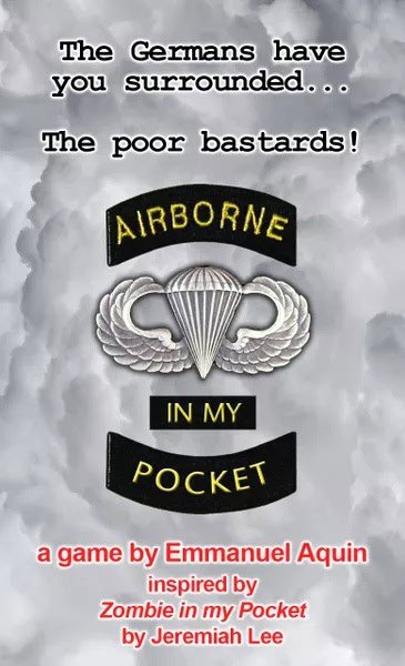 Airborne in My Pocket Game - board games to print and play