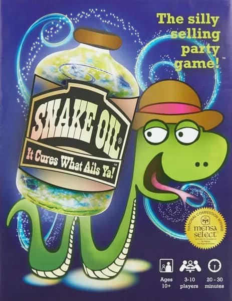 Snake Oil Game - games like apples to apples