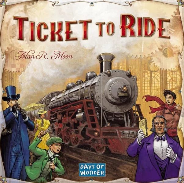 Ticket to Ride Game - best board games digital