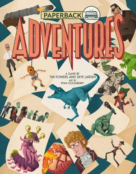 Paperback Adventures Game - best 1 player board games