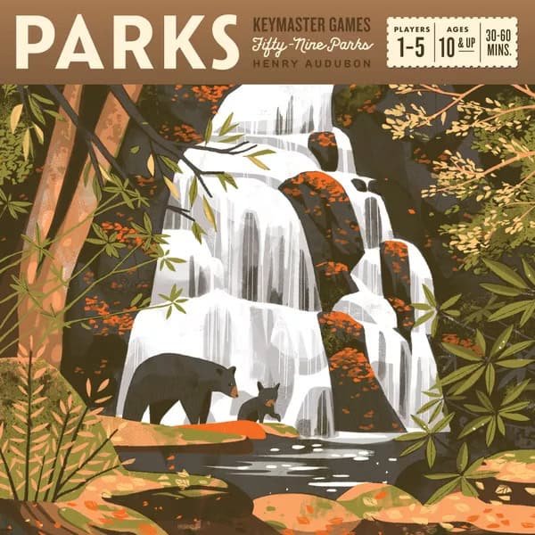 Parks Game - summer board games