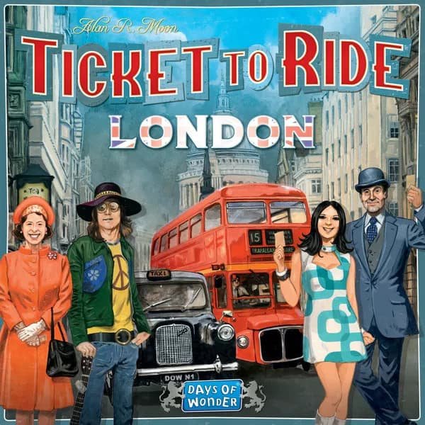 Ticket to Ride: London Game - classic british board games